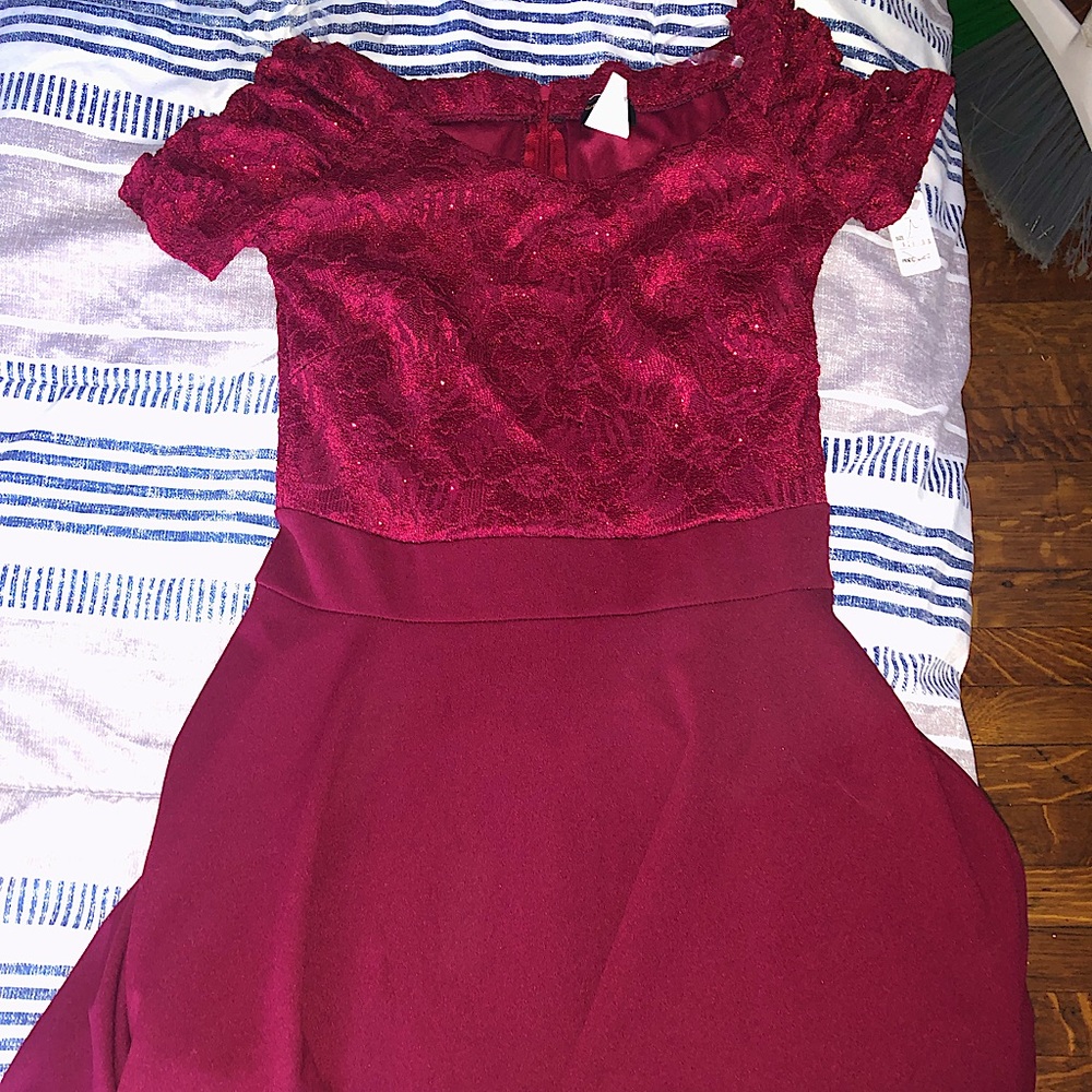 Red dress